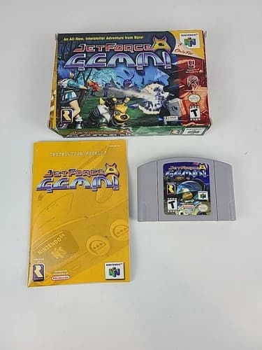 Jet Force Gemini (Nintendo 64, 1999) CIB Tested And Working Complete N64 Game