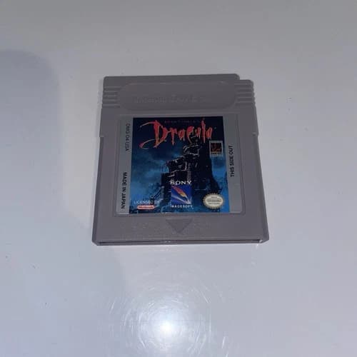 Bram Stroker's Dracula (Nintendo Game Boy) Authentic - Tested & Working!