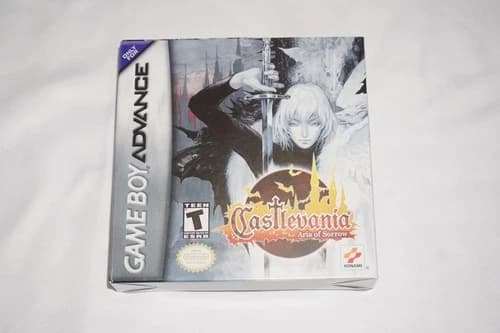 Castlevania: Aria of Sorrow (Gameboy Advance Game Boy GBA) Complete CIB