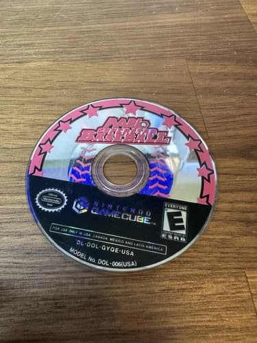 Cleaned Mario Superstar Baseball Nintendo GameCube Disc Only Tested Fast Ship
