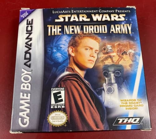 Star Wars: The New Droid Army (Nintendo Game Boy Advance) - Complete in Box