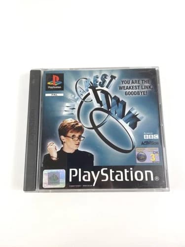 The Weakest Link - PS1 Sony PlayStation 1 Game - Complete
