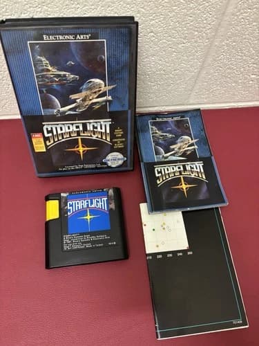 Starflight Sega Genesis Starflight Buck Roger’s RPG L👀K! 😲 CIB