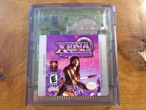Xena Warrior Princess Game Boy Color Game Only Tested/Working