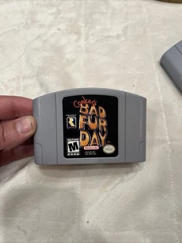 Conker's Bad Fur Day Nintendo 64 (2001) N64 Rareware Authentic