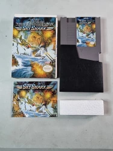 Sky Shark (Nintendo Entertainment System, 1989) Nes CIB COMPLETE