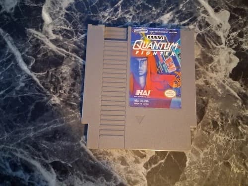 Kabuki Quantum Fighter Nintendo NES Authentic Tested Contacts Cleaned