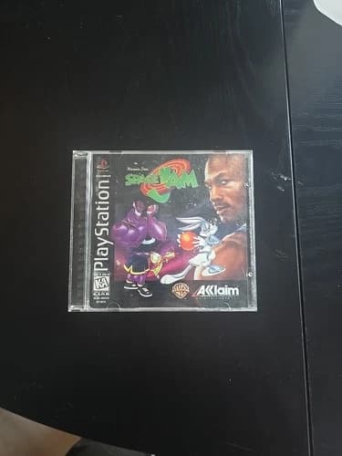 Space Jam (Sony PlayStation 1 PS1, 1997) COMPLETE CIB Tested W/ Reg. Card!