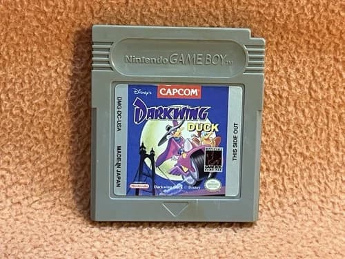 Disney's Darkwing Duck Nintendo Game Boy Gameboy Original Authentic Tested!