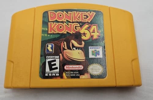 Donkey Kong 64 - Authentic (Nintendo 64, 1997) N64 TESTED