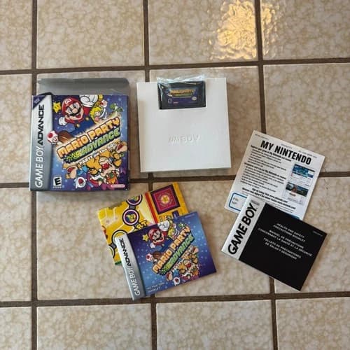 Mario Party Advance (Gameboy Advance 2005) Complete with Box and Manual