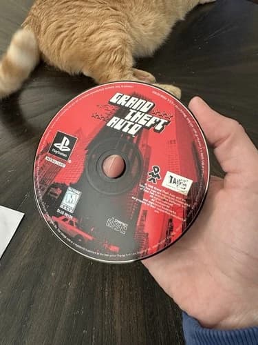 PlayStation 1 PS1 Game Grand Theft Auto