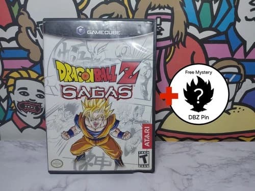 Dragon Ball Z Sagas Nintendo GameCube FLAWLESS disc