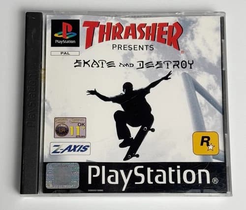 Thrasher Presents: Skate and Destroy - PlayStation 1 PS1 | TheGameWorld