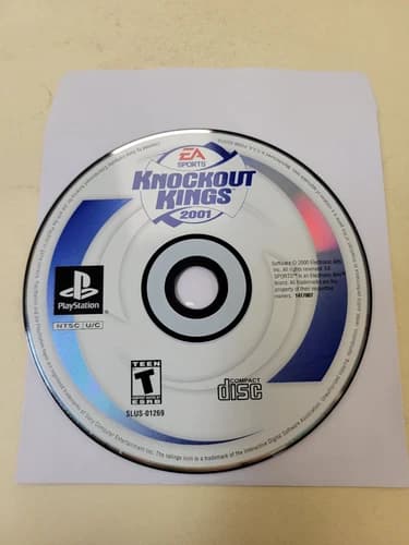 Knockout Kings 2001- PS1 PlayStation 1 Disc Only