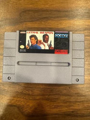 Lethal Weapon Super Nintendo, SNES game