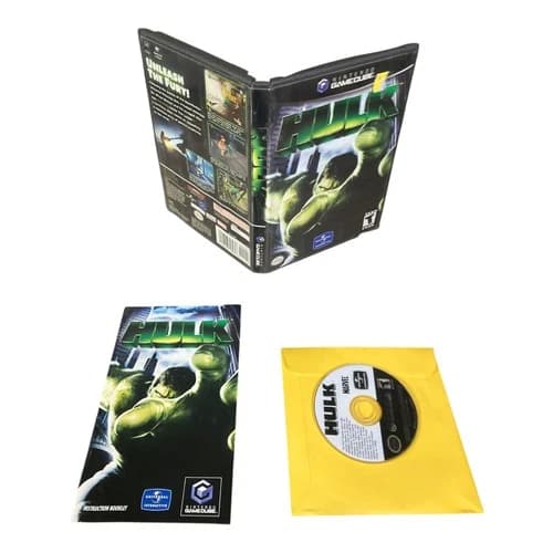 Nintendo GameCube NGC CIB COMPLETE TESTED Hulk 2003