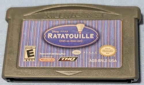 Disney Ratatouille Nintendo Game Boy Advance Cleaned and Tested Working