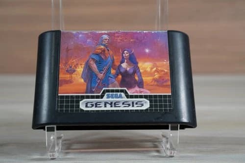 Phantasy Star II (Sega Genesis, 1990) TESTED Authentic