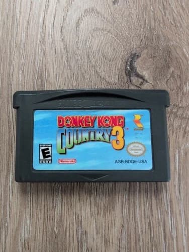 Donkey Kong Country 3 GBA (Nintendo Game Boy Advance, 2005) Tested Working