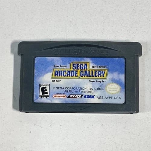 Sega Arcade Gallery - Game Boy Advance (Tested)