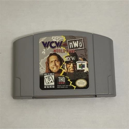 WCW vs nWo: World Tour Nintendo 64 N64 Game- good working condition
