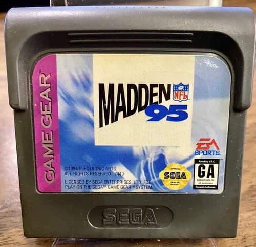 Madden 95-Game Gear