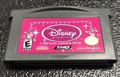 RZ Disney Princess (Nintendo Game Boy Advance, 2003) Cartridge Only- Tested