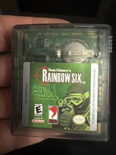Tom Clancy's Rainbow Six (Game Boy Color, 2000)