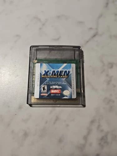 X-Men: Wolverine's Rage (Nintendo Game Boy Color, 2001) Game Only