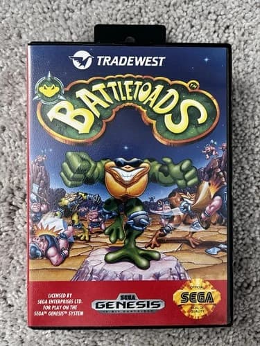 Battletoads Sega Genesis CIB