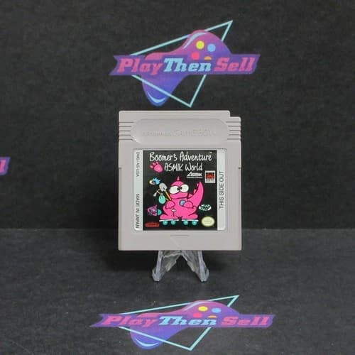 Boomer's Adventure in Asmik World Nintendo Game Boy - Cart Only Excellent