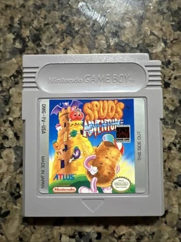 Spud’s Adventure Game Boy 1991 ATLUS USA/NTSC Authentic TESTED VERY RARE