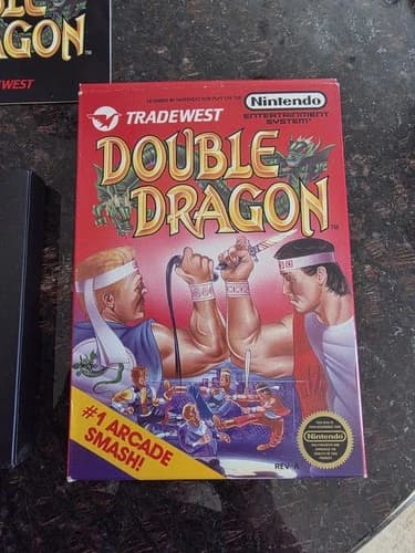 Double Dragon (Nintendo NES, 1988) Complete CIB