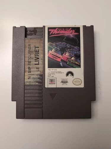 Days of Thunder (Nintendo Entertainment System, 1990) NES Cart Only TESTED