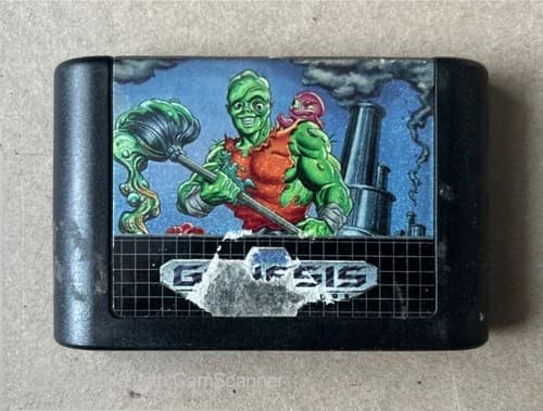 1992 Toxic Crusaders - Sega Genesis - Cartridge