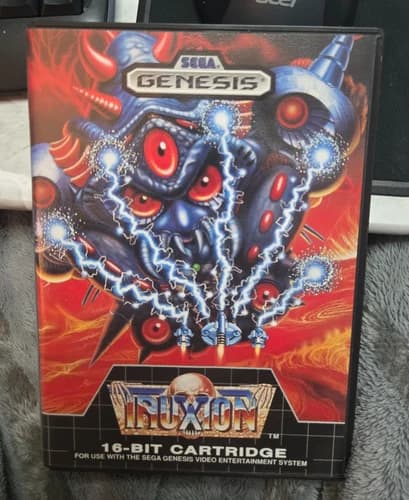 Truxton Sega Genesis CIB Authentic! Clean!