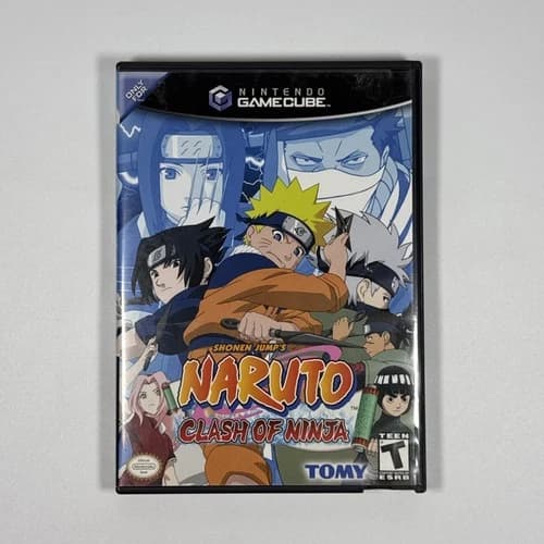Naruto: Clash of Ninja - Nintendo GameCube - CIB W/ Manual