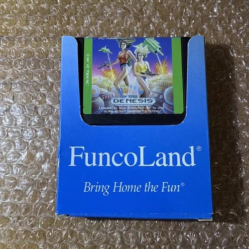 Trouble Shooter (Sega Genesis, 1991) Authentic Tested & Working Cartridge Only