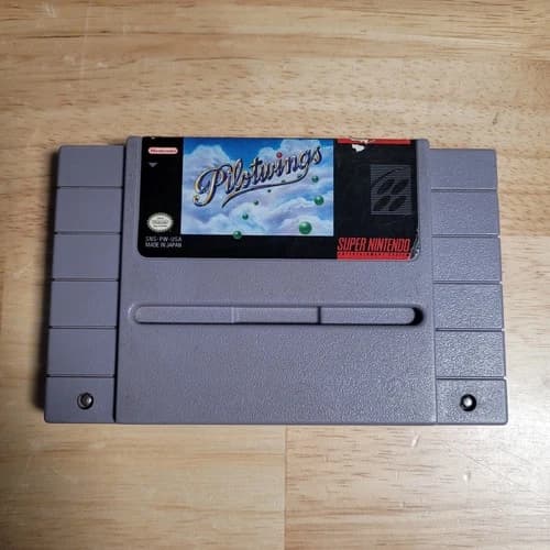 Pilotwings SNES Super Nintendo Entertainment System, 1991 - Tested