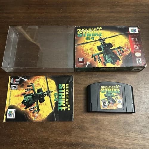 Nuclear Strike 64 (Nintendo 64 N64) Complete CIB - Tested - Authentic