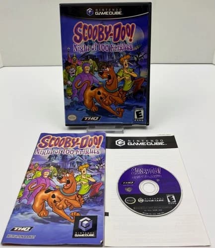 Scooby-Doo Night of 100 Frights (Nintendo GameCube, 2002) CIB