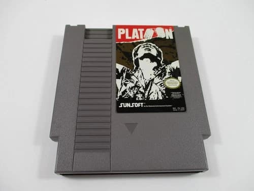 PLATOON Nintendo NES Game Cartridge Authentic!