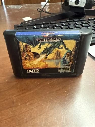 Cadash (Sega Genesis, 1992) Nice Label