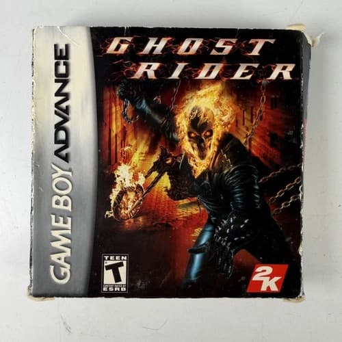 Ghost Rider Game Boy Advance GBA (2007) CIB w/ Manual