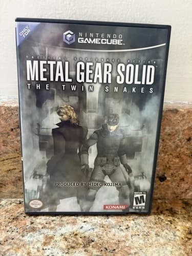 Metal Gear Solid: The Twin Snakes Nintendo Gamecube 2004 CIB
