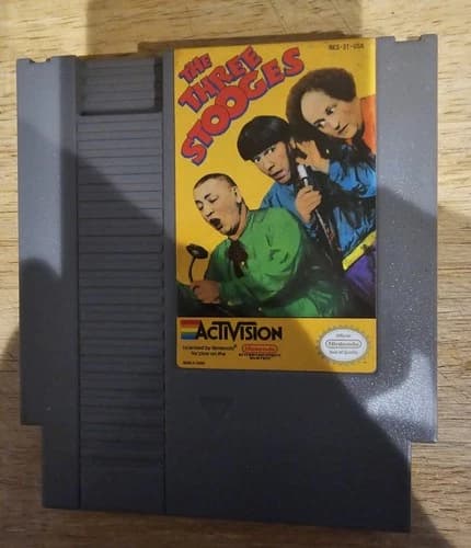 The Three Stooges (Nintendo Entertainment System, 1989) Cart Only