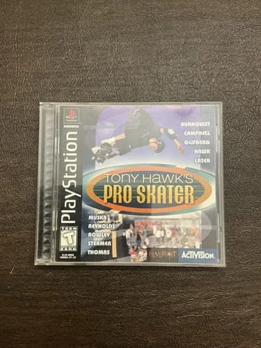 Tony Hawk’s Pro Skater Sony Playstation PS1 Skateboarding Tested Working Game