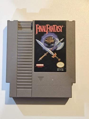 Final Fantasy (Nintendo NES, 1990) Cartridge Only, Tested! Working! Authentic!