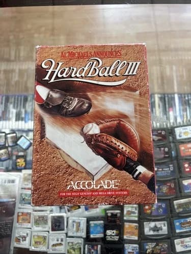 HardBall 3 III (Sega Genesis, 1993) Complete